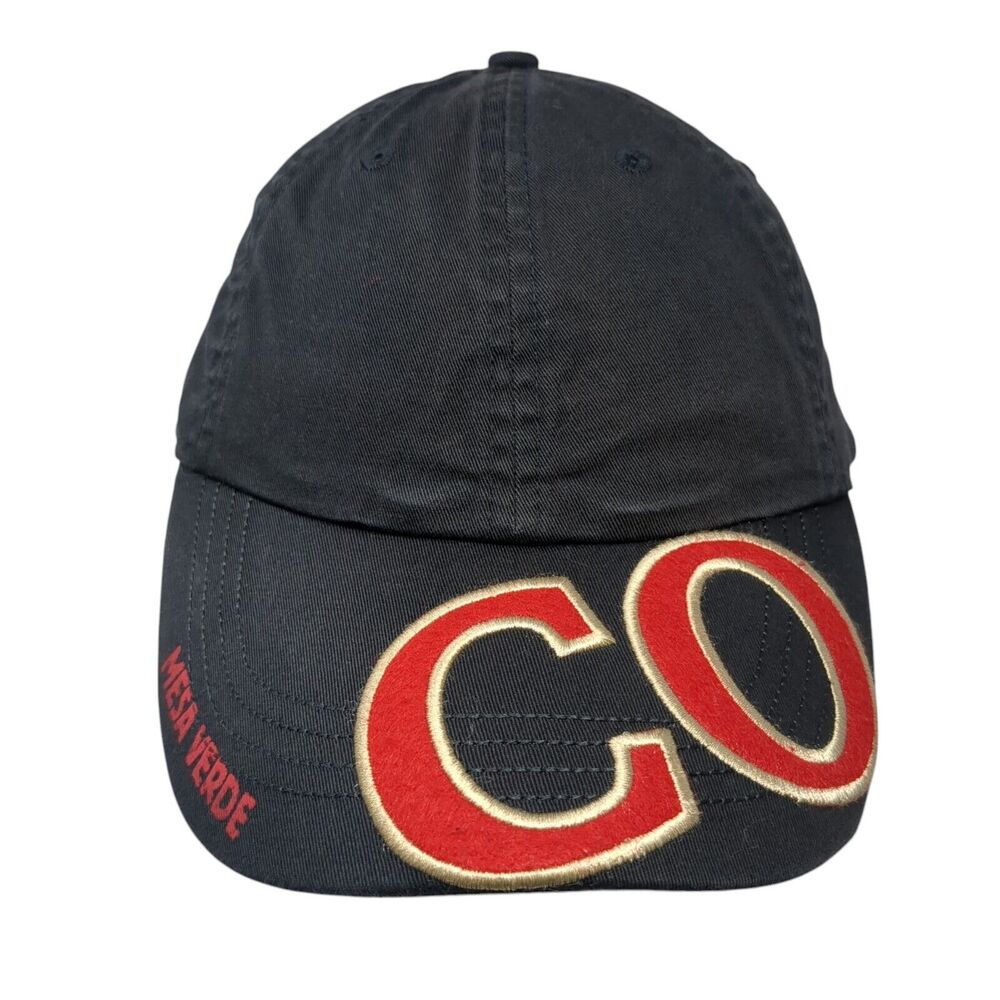 Mesa Verde CO Slideback Hat Blue One Size Adjustable 6 Panel Polar
